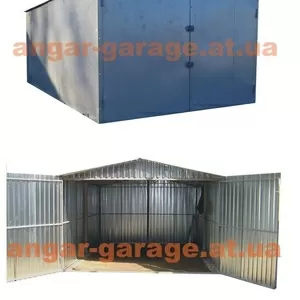 металлический гараж для легкового авто или автобуса