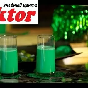 Курсы приготовление коктейлей. Учебный центр Vektor.