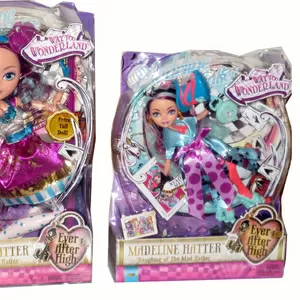 Кукла Ever After High Monster high Madeline Hatter Меделин Хэттер базо