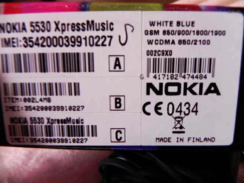 Nokia 5530 Xpress misuc screen touch 3