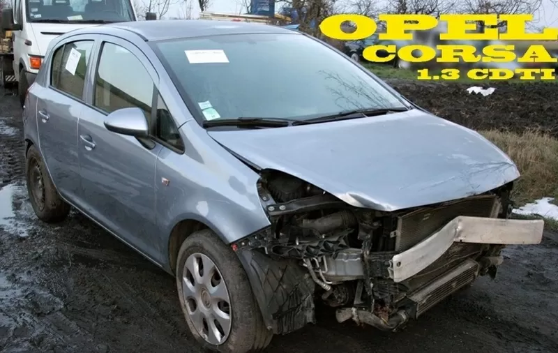 Opel Corsa D крупная разборка запчасти б/у 1, 2 3/5 5/5 Панда 3