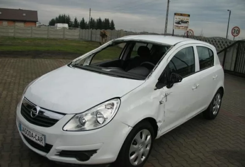 Opel Corsa D крупная разборка запчасти б/у 1, 2 3/5 5/5 Панда 4