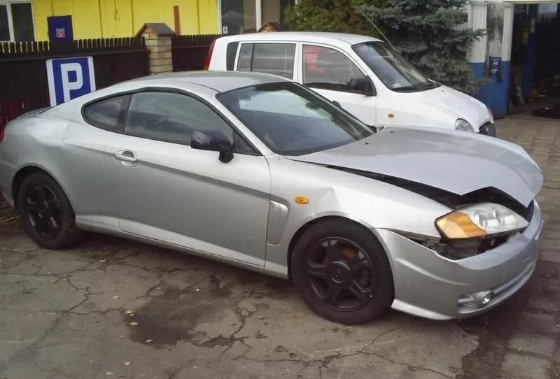 Разборка Hyundai Coupe Tiburon запчасти б/у 1.6 2.0 2.7i 