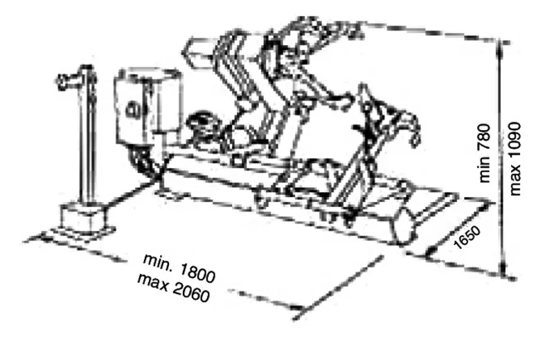 MB1288 балансировочный стенд для колес грузовых и легковых колес авто 10