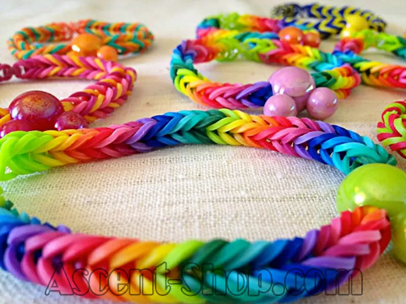 Rainbow Loom 600 набор для изготовления резиновых браслетов 4