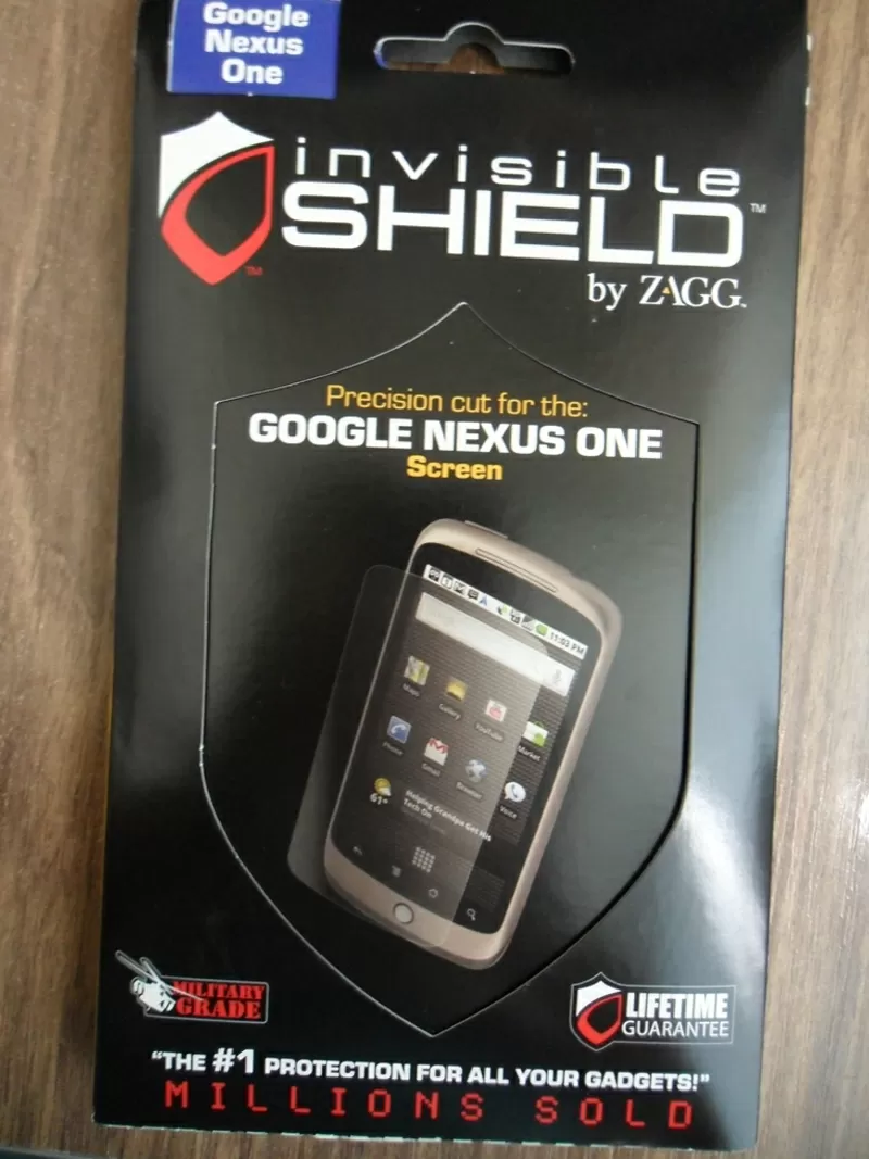 Защитная пленка invisivleShield для HTC Google Nexus One