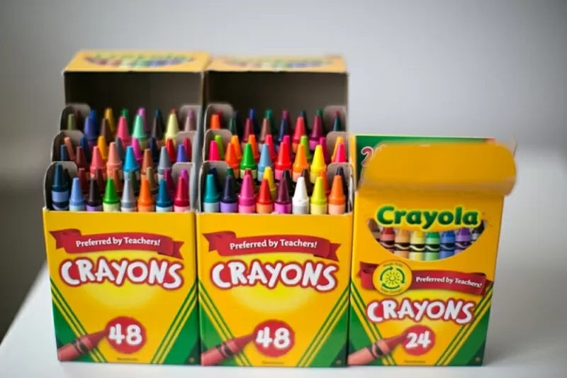 Восковые CRAYOLA 8,  16,  24,  48,  64 шт Оригинал США 2