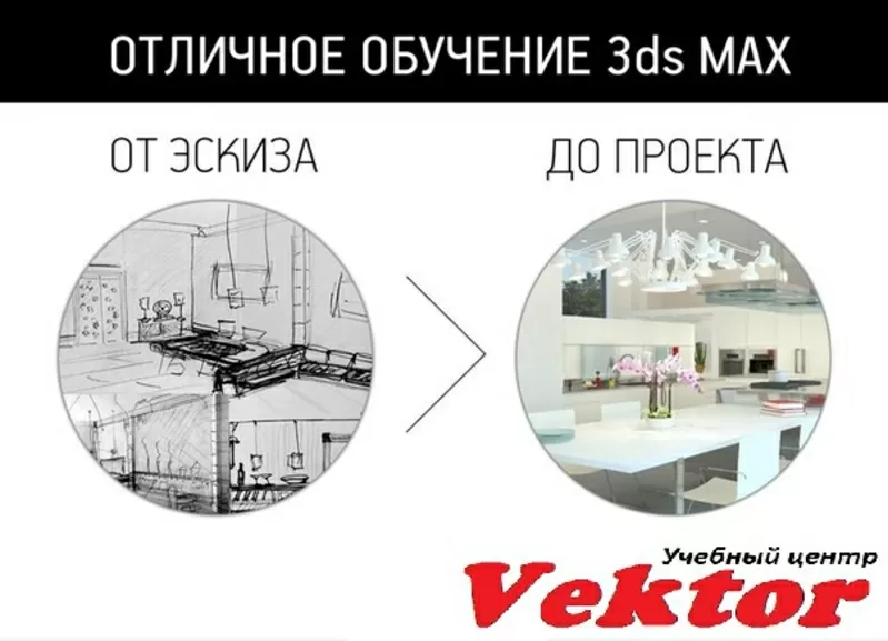 Курс дизайн интерьера (3D Max) Продвинутый.  Курсы в Херсоне.